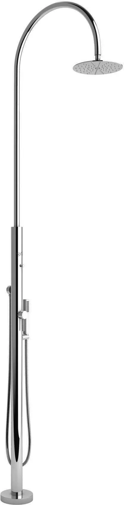 Inoxstyle Aria Cylinder MDT Knox Außendusche - Edelstahl poliert