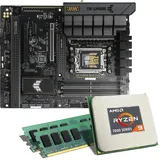 Mainboard Bundle | AMD Ryzen 9 7900X 12x4700 MHz, ASUS TUF Gaming B650-PLUS WiFi, 64 GB DDR4-RAM, 3X M.2 Port, 6X SATA 6Gb/s, USB 3.2 Gen2 | Tuning Kit | CSL PC Aufrüstkit