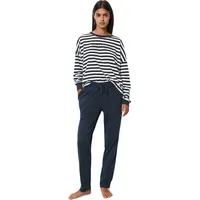 Marc O'Polo Lounge-Pyjama-Set, blau, S