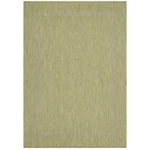 KADIMA DESIGN Teppich Outdoor Einfarbig Wetterfest Waschbar Strapazierfähig Balkon Terrasse Küche OEKO-TEX Grün 60x100 cm – ALSTER von Kadima Design