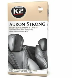 K2 Auron Strong starkes Lederreinigung und Lederpflege SET
