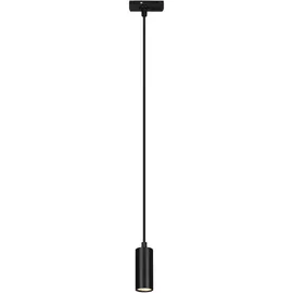 Briloner - Schienensystem Rail LED Pendelleuchte, dimmbar, kombinierbar, Zubehör, Tracklight, LED Pendellampe, Lampen, Deckenlampe, Deckenleuchte, 40x100mm (DxH), Schwarz