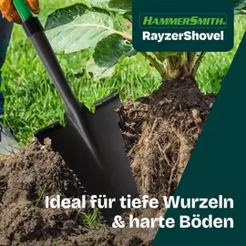 Hammersmith RayzerShovel - Spaten mit Wurzelsäge für harte, steinige Böden