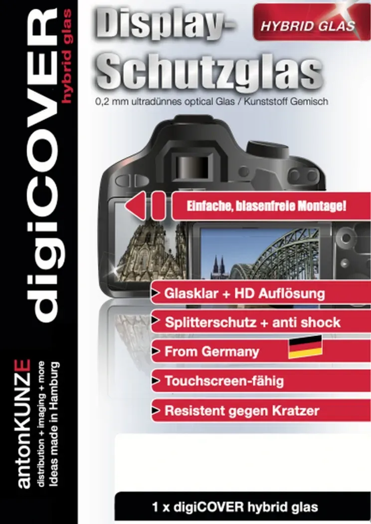 digiCOVER Hybrid Glas Displayschutz Canon EOS R3| Preis nach Code SOMMER