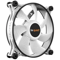 be quiet! Shadow Wings 2 120mm White Lüfter, hohe Höchstgeschwindigkeit, niedrige Mindestdrehzahl, optimierter Lüfterrahmen, außergewöhnlich hoher Luftdruck, sehr leiser Betrieb, Rifle-Lager, BL088