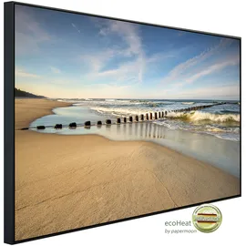 Papermoon Infrarotheizung Strand«, Matt-Effekt - bunt