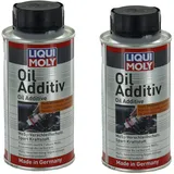 BandelOne enthält 2x Liqui Moly Öl Additiv 125ml Öl Zusatz MoS2 Verschleiss-Schutz