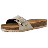 TAMARIS Pantolette Damen Flach metallic,EU 38