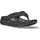 Hoka One One Ora Recovery Flip Herren Black / DarkGull Gray 41 1/3