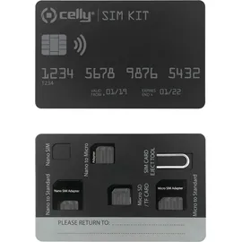 CELLY SIM-kort adaptersæt