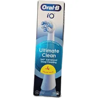 Oral-B iO Ultimate Clean Weiß 4 Stück)