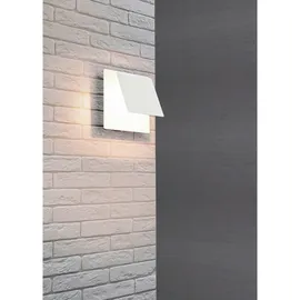 Trio Leuchten LED Wandleuchte Mio Weiß matt eckig