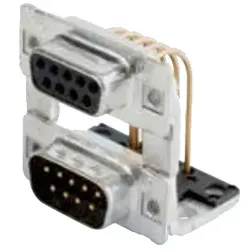 Conec D-SUB Standard – Dual port variations, D-SUB, Grau, Stahl, Zinnteller, 31,