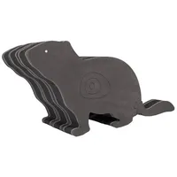 Melan-Store Bogenschießzielscheibe 2D Biber 21 cm schwarz NO SIZE