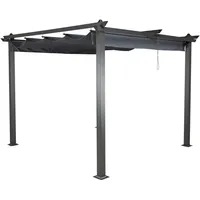 Gardenson Pergola Lazio ca. 295x248x295 cm Dunkelgrau