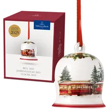 Villeroy & Boch Jahres-Glocke 2025 DH 5.80x6.90 cm weiß - Weiß