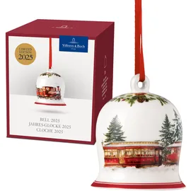 Villeroy & Boch Jahres-Glocke 2025 DH 5.80x6.90 cm weiß - Weiß