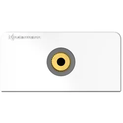 Kindermann Konnect design click Audio Jack - Modulares Faceplate-Snap-In