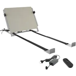 TECTAKE Elektrische Rückenlehne Cosy Glide 110x243x62cm - grau