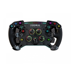 Moza Racing GS V2P Microfiber Leather GT Steering Wheel - 30cm Lenkrad für Rennspo