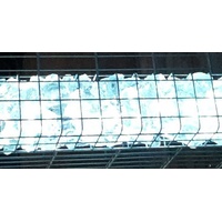 Xenon Gabionen Leuchte LED 360 Grad 0,45m Kalt Weiß