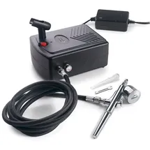Lacor Airbrush-Kit mit Kompressor für die Gebäckdekoration 69450