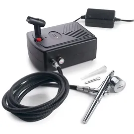 Lacor Airbrush-Kit mit Kompressor für die Gebäckdekoration 69450