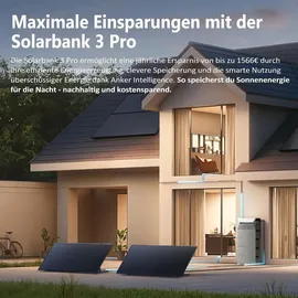 Anker SOLIX Solarbank 3 E2700 Pro inkl. BP5000 Erweiterungsakku + Smart Zähler