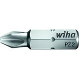 Wiha Bit Set Standard 25 mm Pozidriv (PZ2) 3-tlg. 1/4" in Box