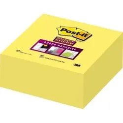 Haftnotizwürfel SuperSticky, 76 x 76mm, narzissengelb, 2028-S, 350 Blatt