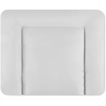 Julius Zöllner Wickelauflage Softy 85x75 cm - Wickelunterlage - wasserdicht und abwischbar - Made in Germany – Oeko-Tex Standard 100 – uni hellgrau