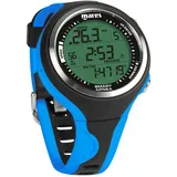 Apnoe-Tauchcomputer für Unisex Schwarz/Blau