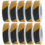 Vago-Tools Antirutschband 25mm x 5m schwarz-gelb