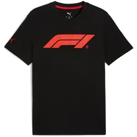Puma F1 Essentials Logo Tee 180g puma black M