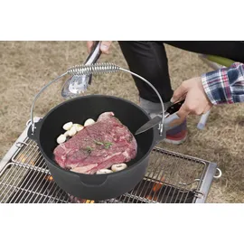 El Fuego Dutch Oven 5,6 l Gusseisen schwarz