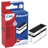 Pelikan C68 kompatibel zu Canon PGI-1500XL schwarz
