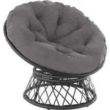 Tectake tectake® Rattansessel, drehbar