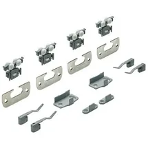 Hettich TopLine 110 Schiebetürbeschläge Set Mehrfarbig