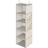 cozary Hängeorganizer 5 Fächer 1-tlg. Beige