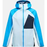 Peak Performance trail 3l hipe blue waterproof jacket - M