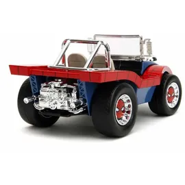 Jada Spider-Man Buggy 1:24 mit Figur - Multicolor