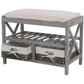 Mendler HWC-C48 45 x 65 x 34 cm grau / grau