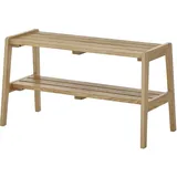 MCA Furniture Bantry 80 x 45 x 36 cm braun / Eiche massiv geölt