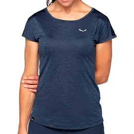 Salewa Puez Melange Dry Trainingsshirt Navy Blazer Melange 36