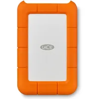 LaCie Rugged 1TB tragbare externe Festplatte, 2.5 Zoll, PC & Mac, inkl. USB-C w/o USB-A Kabel, inkl. 2 Jahre Rescue Service, Modellnr.: STFR1000800