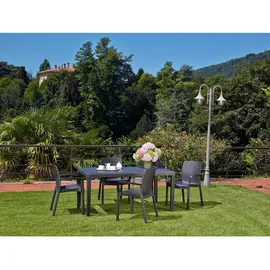 A Forged Tool Prince Gartentisch 150 x 90 x 72 cm anthrazit