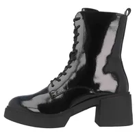 Fitters Footwear Tiana Stiefeletten in Übergrößen Schwarz 2TT0300201 Black Patent große Damenschuhe - Schwarz - 44