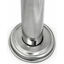 BITUXX Design Standbriefkasten 16772 Graphit inkl. Zeitungsfach