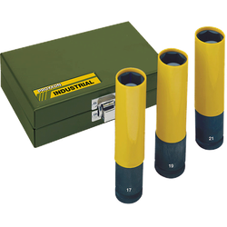 Proxxon IMPACT Steckschlüsseleinsatz-Set, extra lange Ausführung, 130 mm
