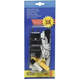 Lumineo Batterie-Ersatz pvc BO indoor L.300cm schwarz/weiß